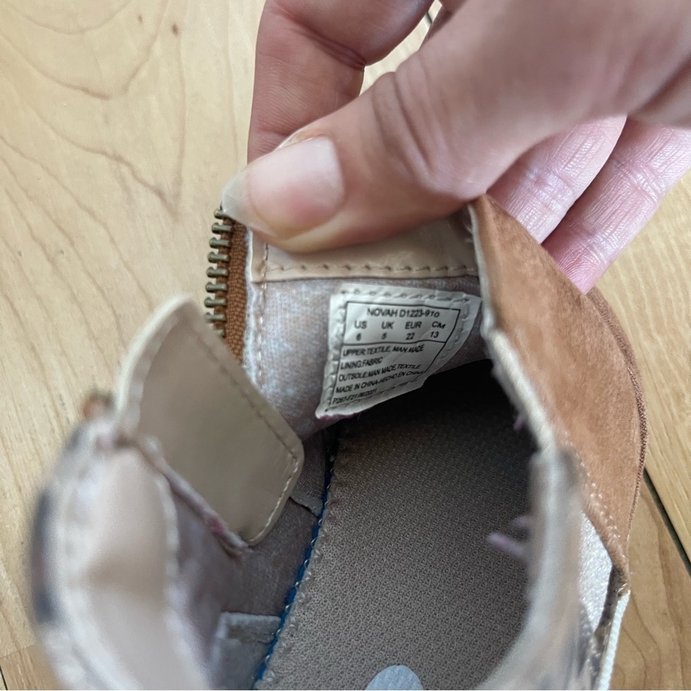 Dr. Scholl’s Novah Leopard Toddler Boots - Picture 6 of 8